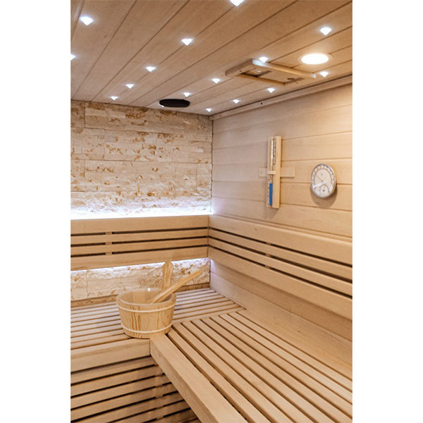 CenturaHeat Luxury Traditional Steam 5-6 Person Indoor Sauna - Your Fitness Hub