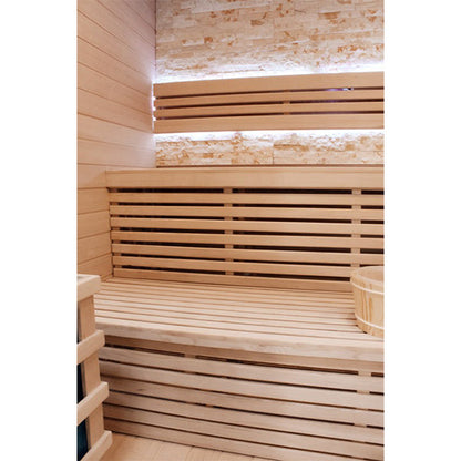 CenturaHeat Luxury Traditional Steam 5-6 Person Indoor Sauna - Your Fitness Hub