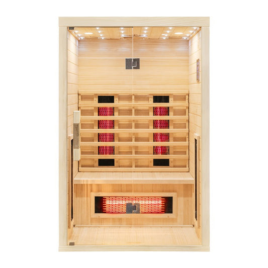 CenturaHeat Luxury 2 Person Infrared Rejuvenation Indoor Sauna - Your Fitness Hub