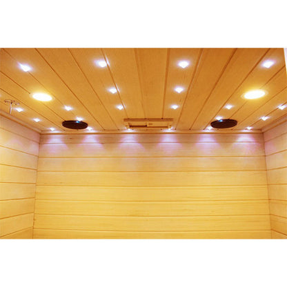 CenturaHeat Traditional Steam Double 2 Person Indoor Sauna - Your Fitness Hub