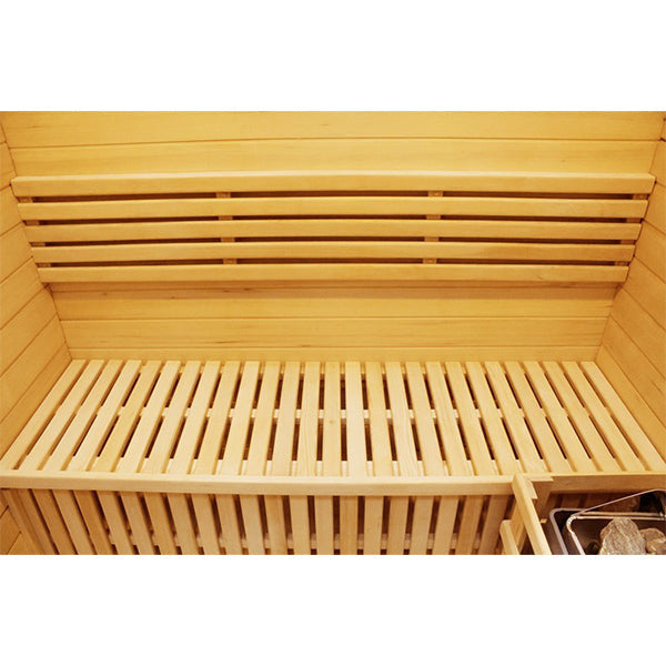 CenturaHeat Traditional Steam Double 2 Person Indoor Sauna - Your Fitness Hub