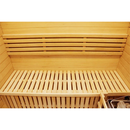 CenturaHeat Traditional Steam Double 2 Person Indoor Sauna - Your Fitness Hub