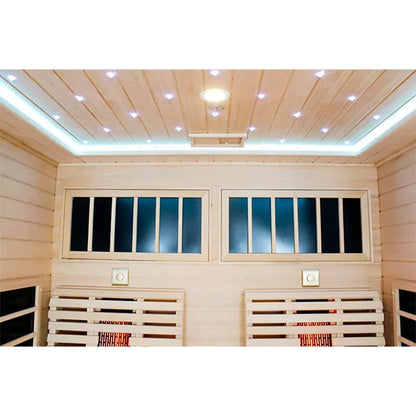 CenturaHeat 2 Person Infrared Light Relax Indoor Sauna - Your Fitness Hub