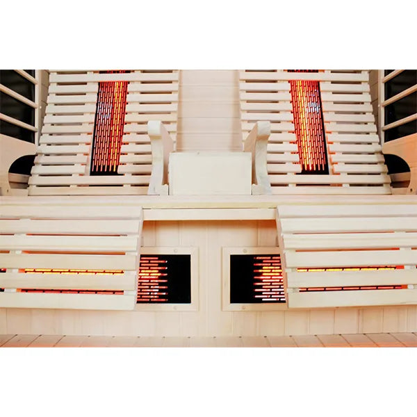 CenturaHeat 2 Person Infrared Light Relax Indoor Sauna - Your Fitness Hub