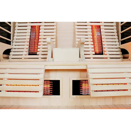 CenturaHeat 2 Person Infrared Light Relax Indoor Sauna - Your Fitness Hub