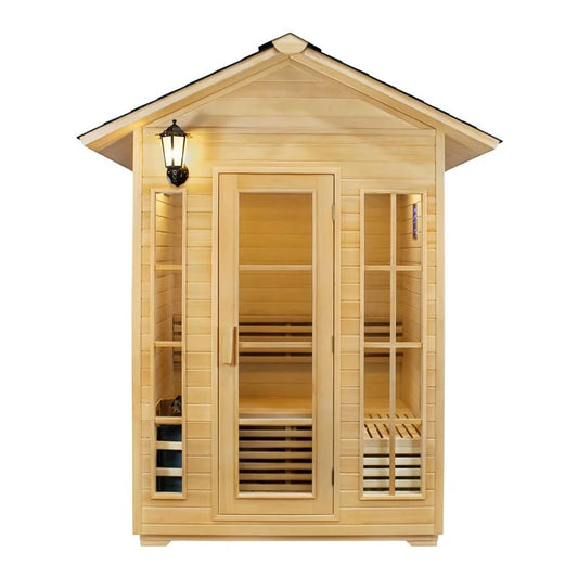 CenturaHeat - 3 Person Outdoor Dry Sauna