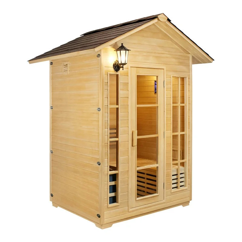 CenturaHeat - 3 Person Outdoor Dry Sauna