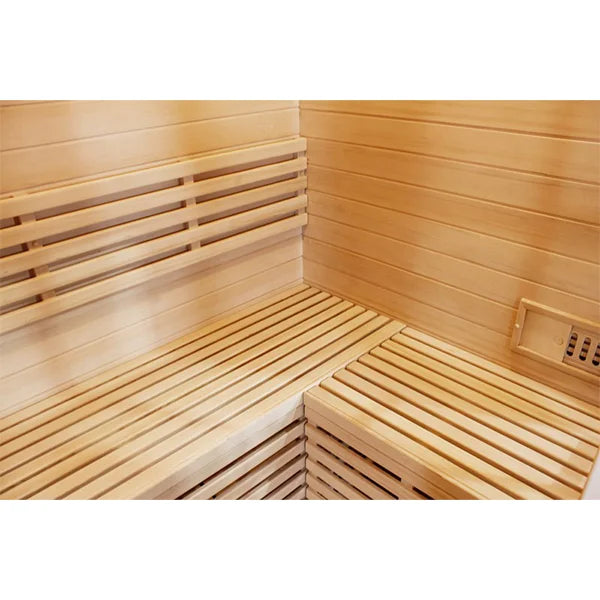 CenturaHeat - 4 Person Outside White Sauna