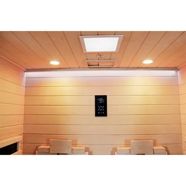 CenturaHeat 2 Person Full Spectrum Infrared Light Indoor Sauna - Your Fitness Hub