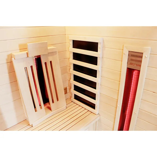 CenturaHeat 2 Person Full Spectrum Infrared Light Indoor Sauna - Your Fitness Hub