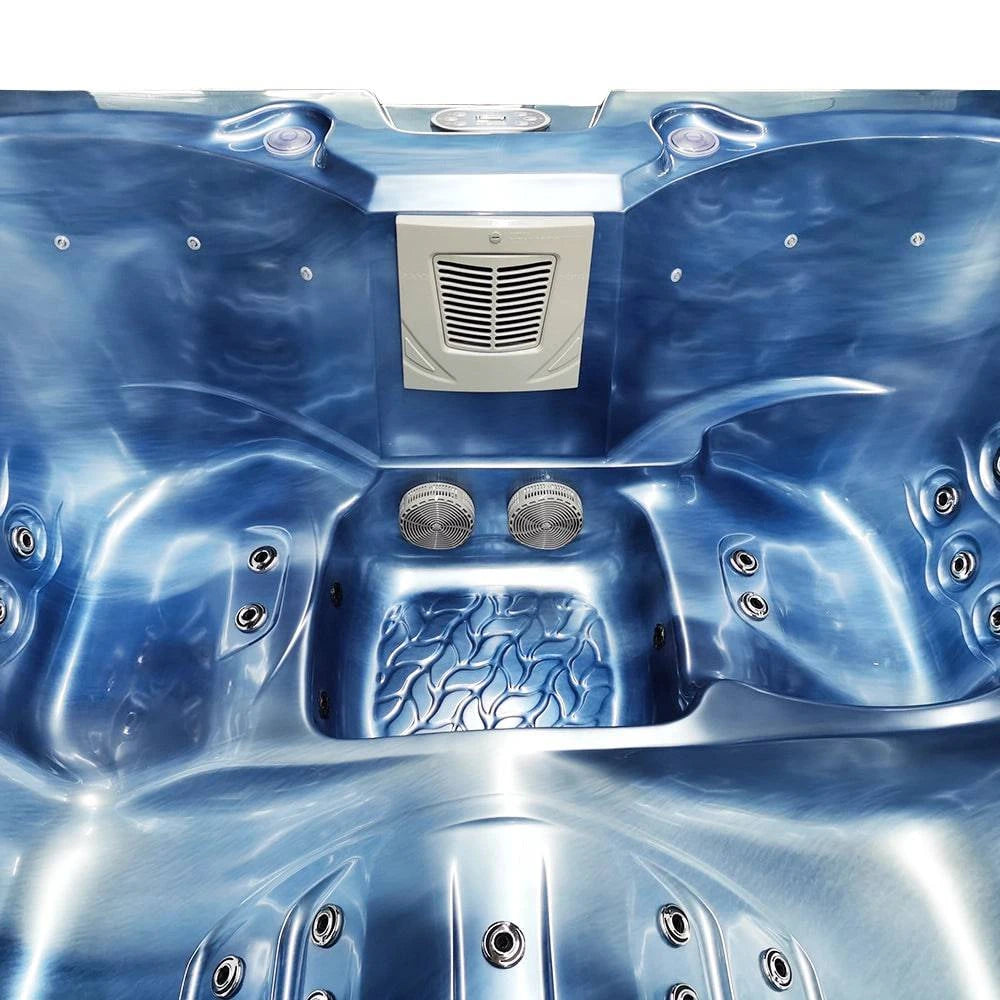 CenturaHeat - Triglav Premium 3-4 Seater Spa Hot Tub – Ocean Wave - Your Fitness Hub