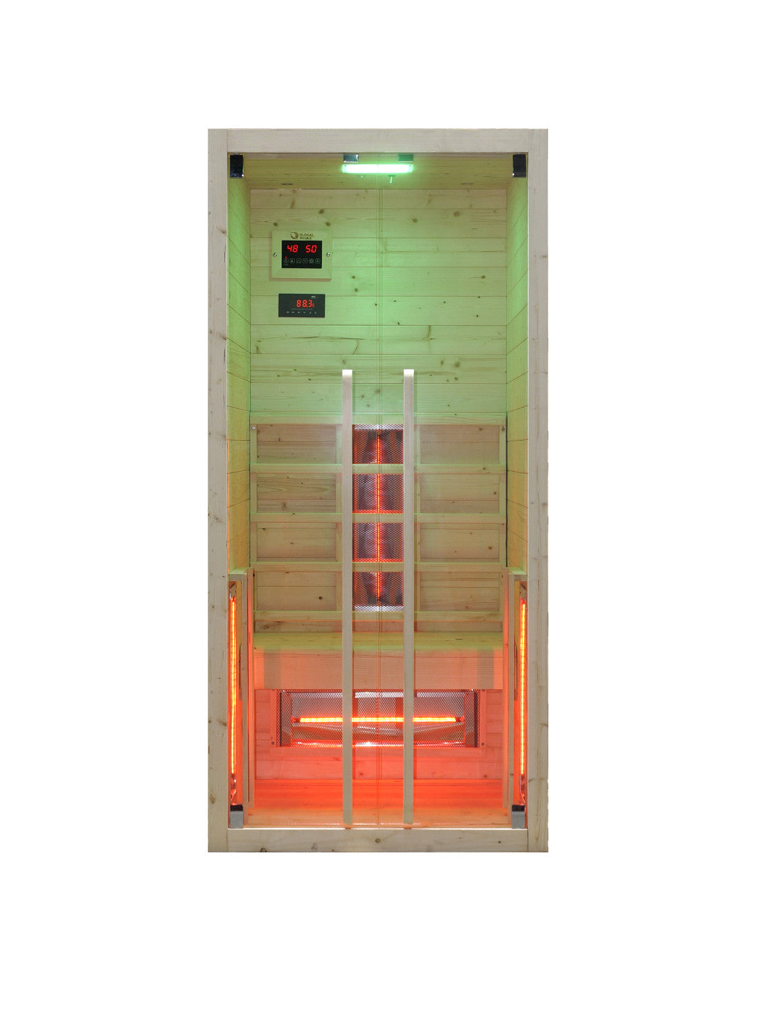 Global Relax - DHARANI S1 - Indoor Infrared Sauna For 1 Person