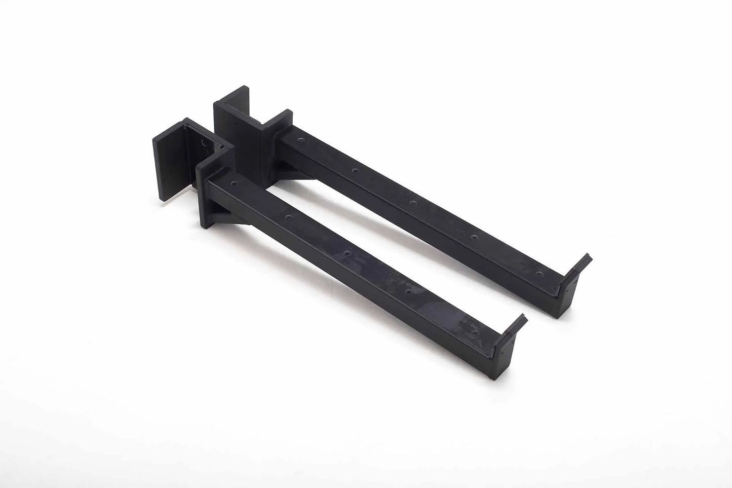 York Barbell C32SA Olympic Half Rack Safety Spot Arm Attachment (Pair)