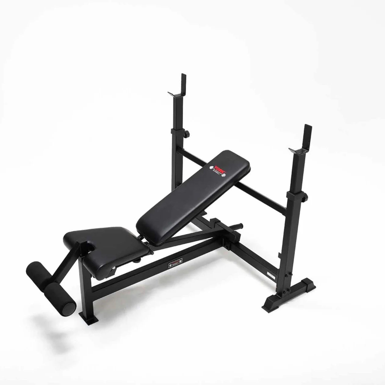 York Barbell C19BB Olympic Barbell Bench With Leg Developer