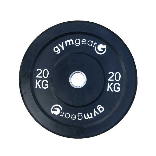 Gym Gear - Black Bumper Plates