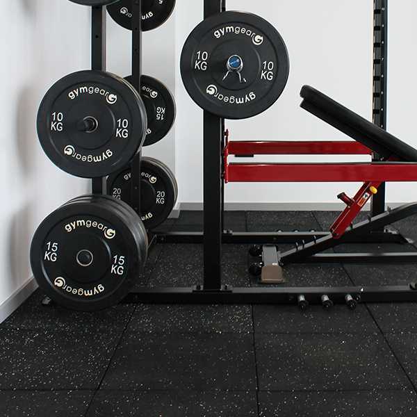 Gym Gear - Black Bumper Plates