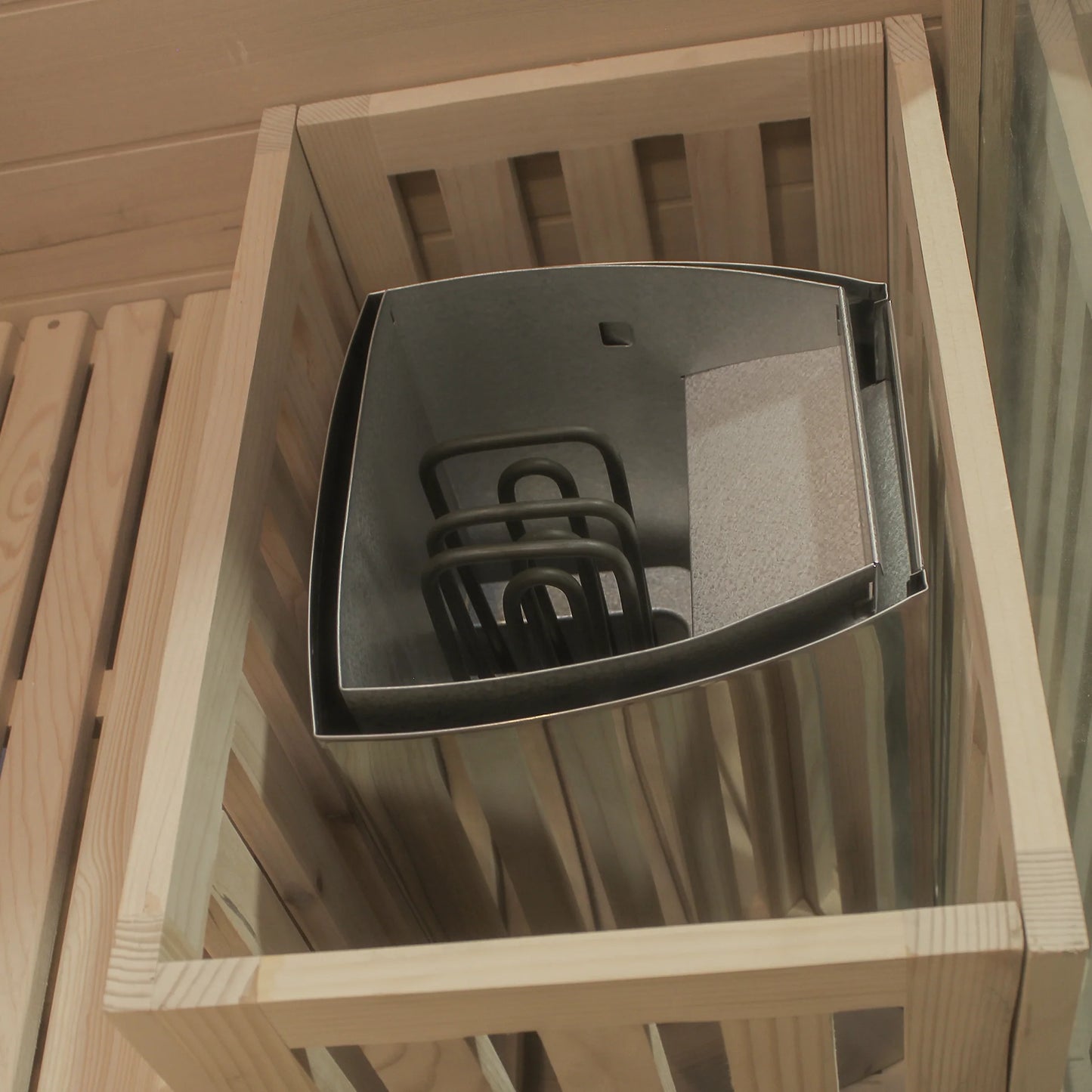 CenturaHeat - Double Bench Electric Steam Combined Sauna