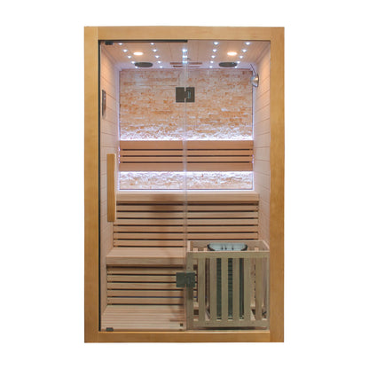 CenturaHeat - Double Bench Electric Steam Combined Sauna