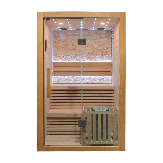 CenturaHeat - Double Bench Electric Steam Combined Sauna