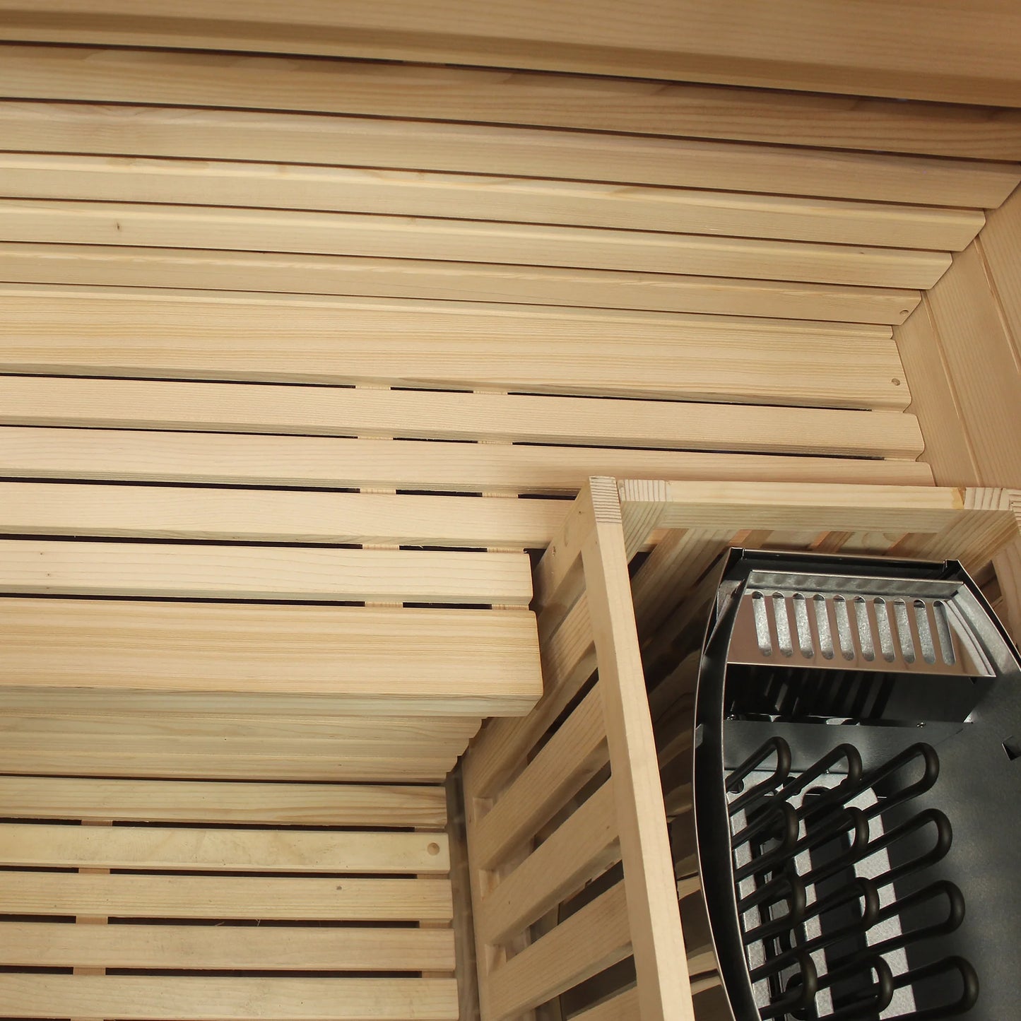CenturaHeat - Luxury Steam Traditional Indoor Sauna with Glass Door