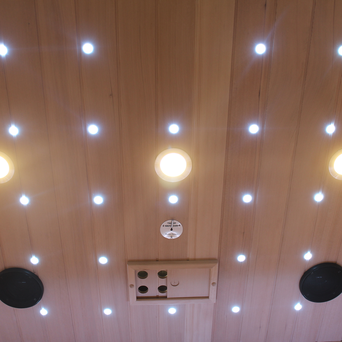 CenturaHeat Luxury Steam Traditional Indoor Sauna with Glass Door - Your Fitness Hub
