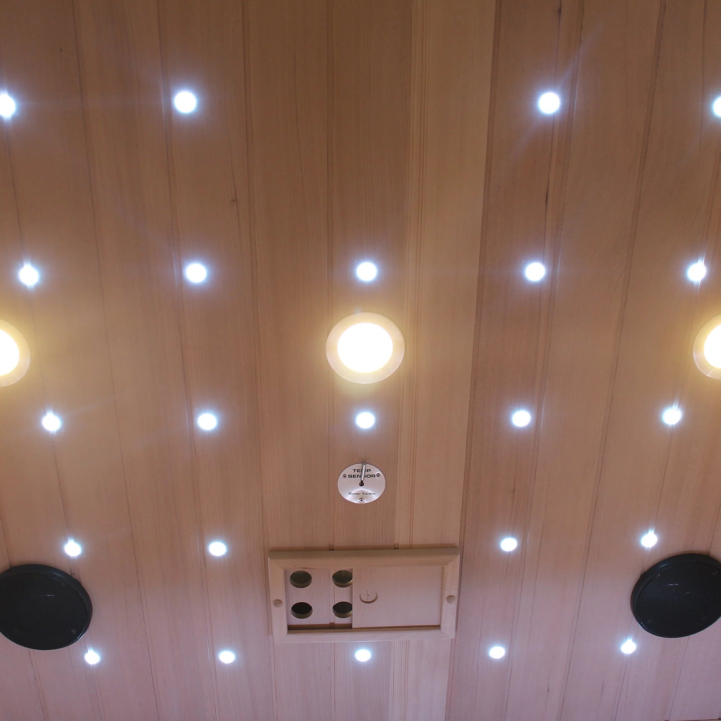 CenturaHeat - Luxury Steam Traditional Indoor Sauna with Glass Door