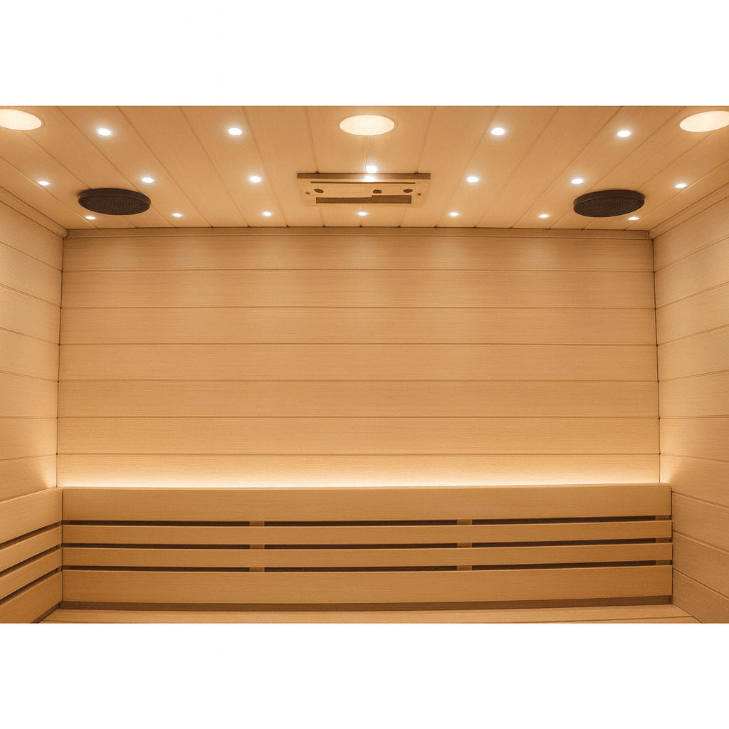 CenturaHeat - Luxury 3-4 Person Steam Indoor Sauna (No Stones)