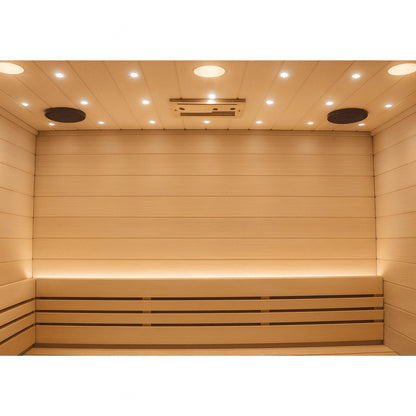 CenturaHeat - Luxury 3-4 Person Steam Indoor Sauna (No Stones)