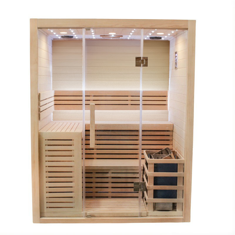 Centuraheat Luxury 3-4 Person Steam Indoor Sauna - Your Fitness Hub
