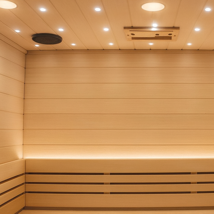 Centuraheat Luxury 3-4 Person Steam Indoor Sauna - Your Fitness Hub