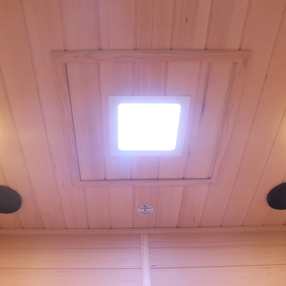 CenturaHeat - 3 Person Traditional Outdoor Sauna Room - HEAT-HS5001