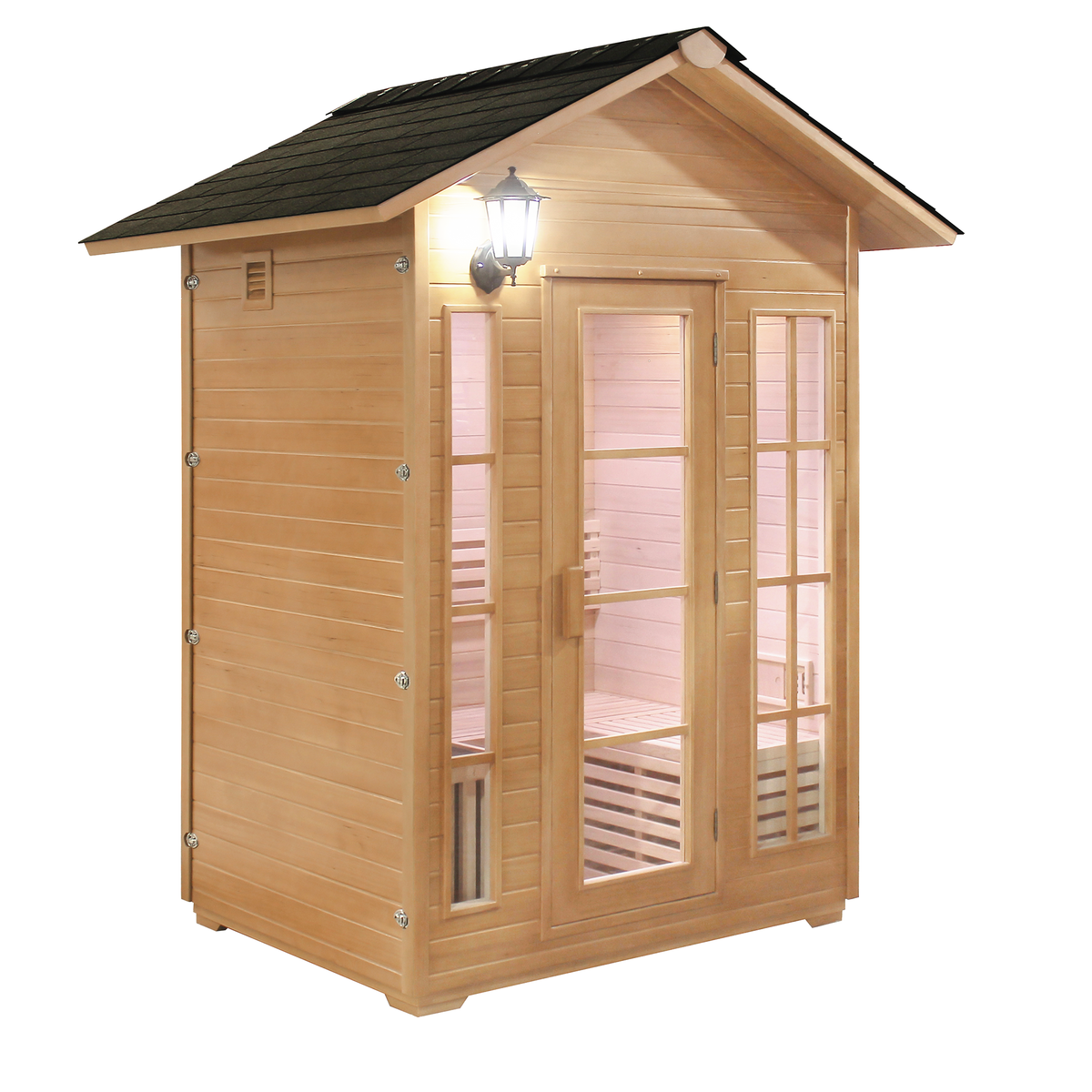 CenturaHeat 3 Person Outdoor Steam Sauna - Your Fitness Hub