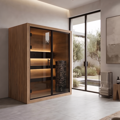 Thermo Black 150 Steam Indoor Sauna - Your Fitness Hub