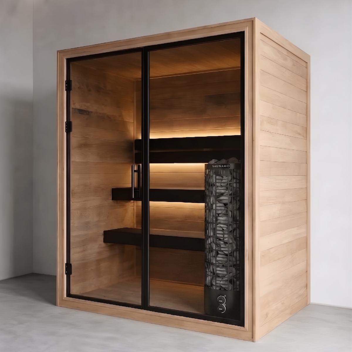 Thermo Black 150 Steam Indoor Sauna - Your Fitness Hub