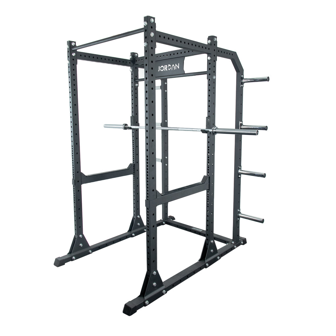 Jordan - HELIX Freestanding Power Rack [LTR] with J-Hooks & Safety Bar