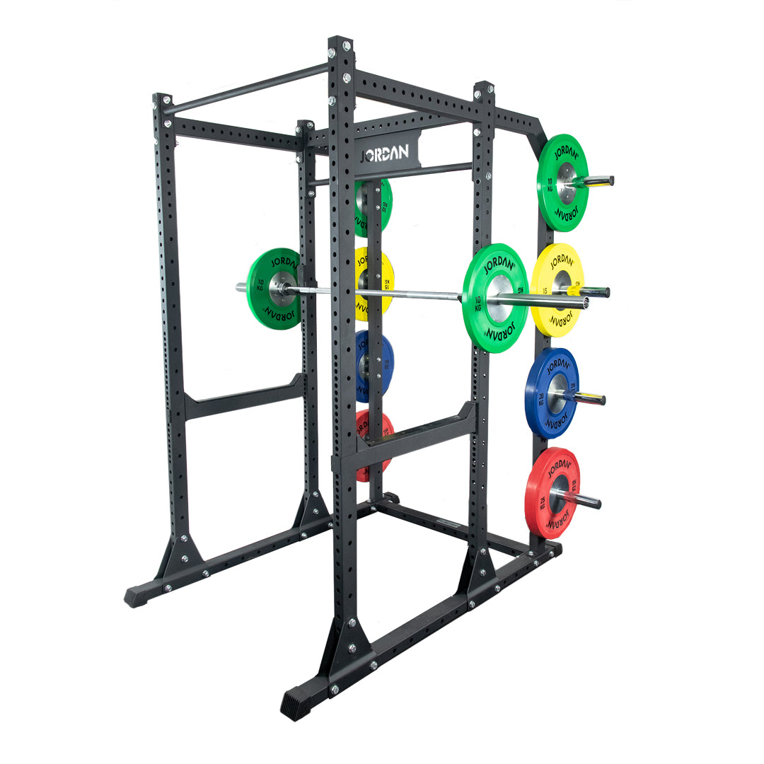 Jordan - HELIX Freestanding Power Rack [LTR] with J-Hooks & Safety Bar