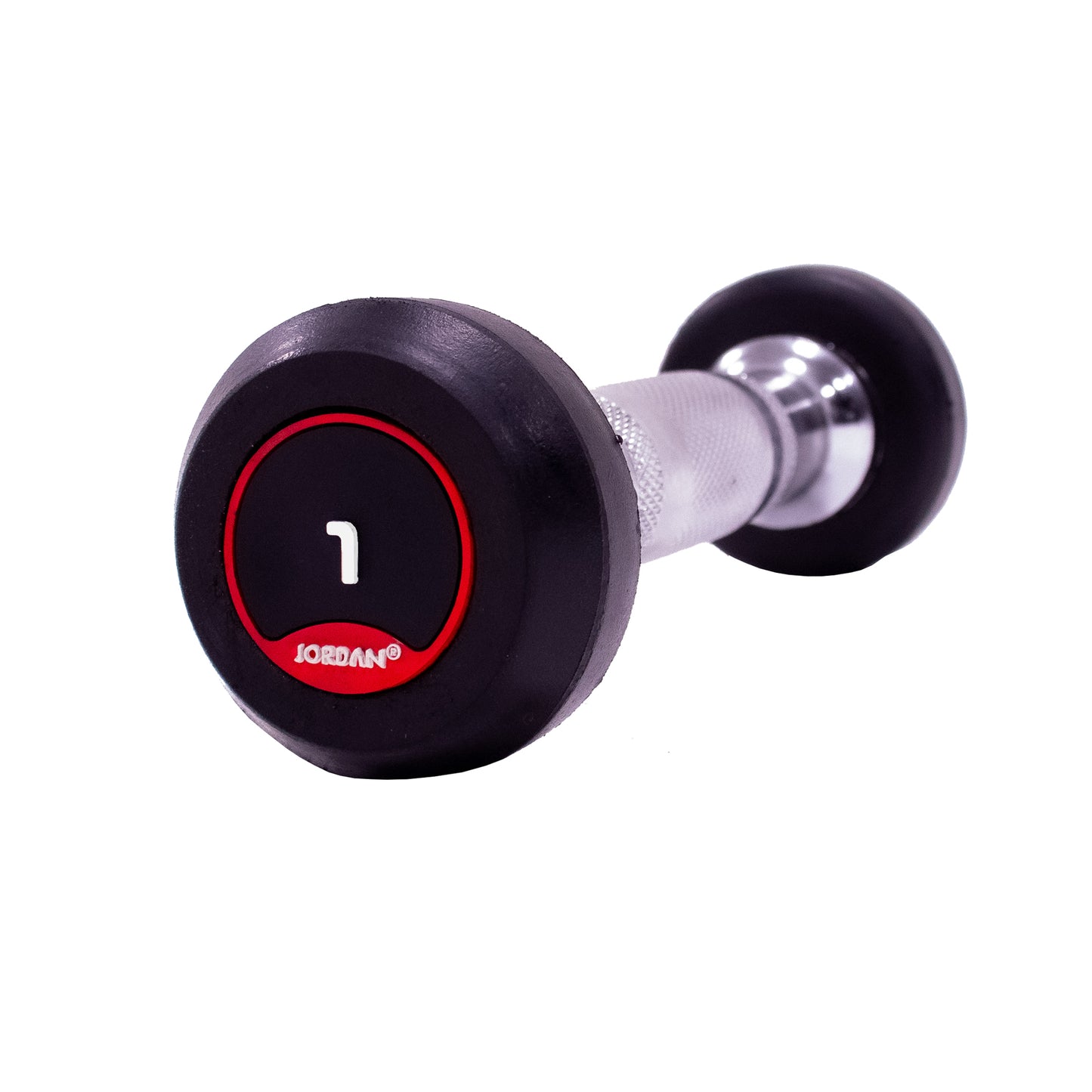 JORDAN Rubber Dumbbell Sets (Red)