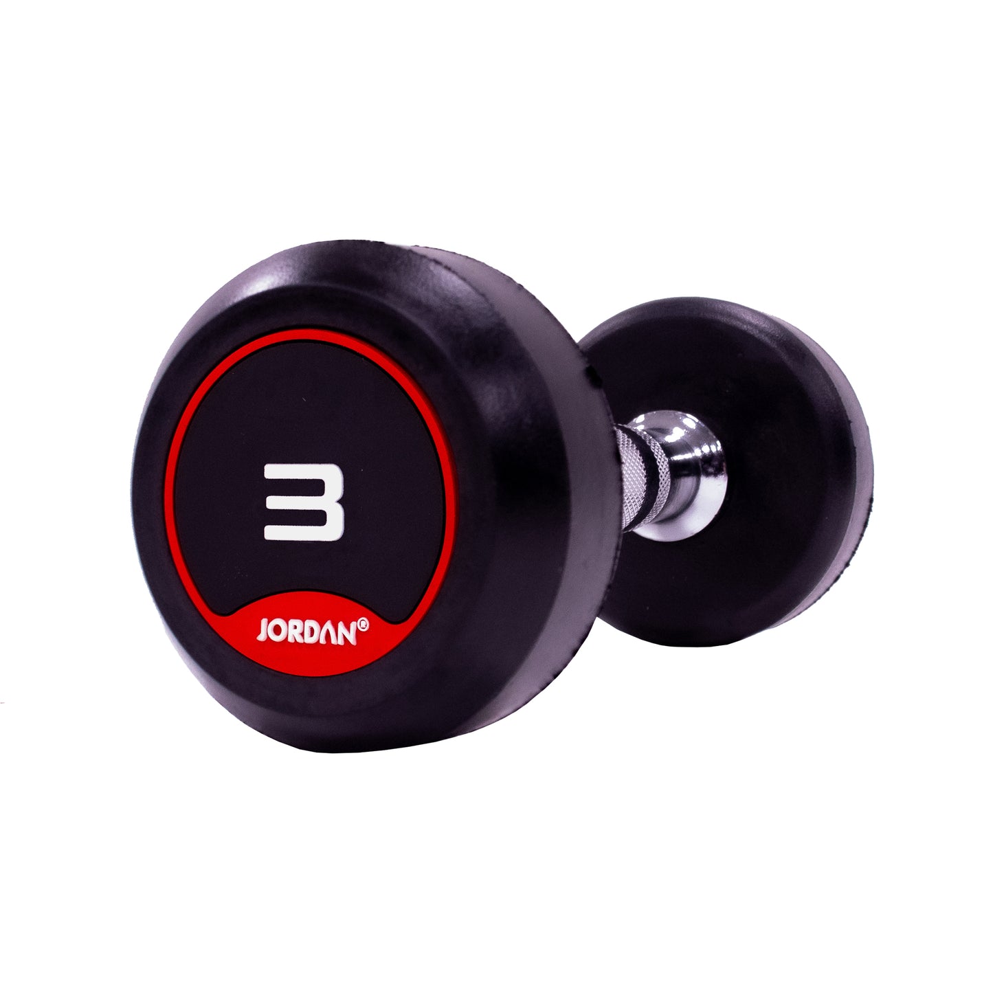 JORDAN Rubber Dumbbell Sets (Red)