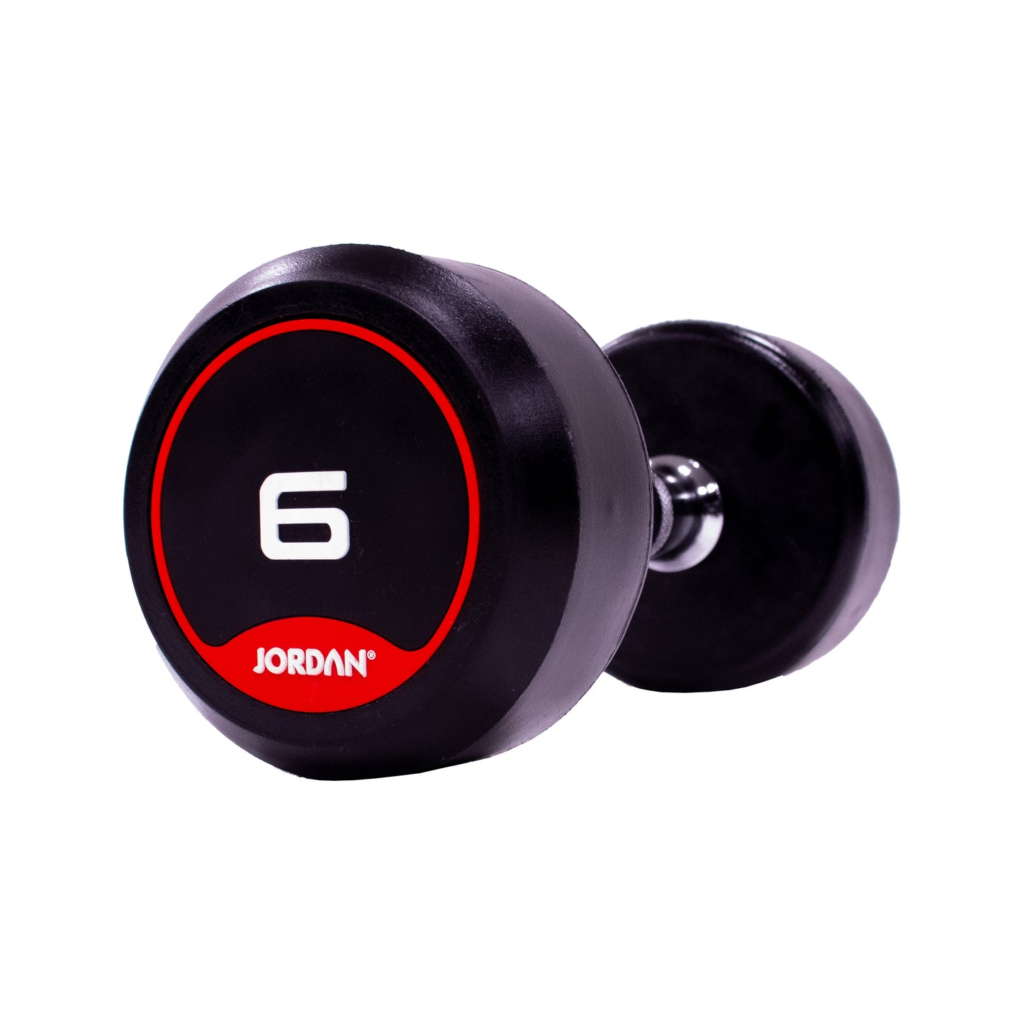 JORDAN Rubber Dumbbell Sets (Red)