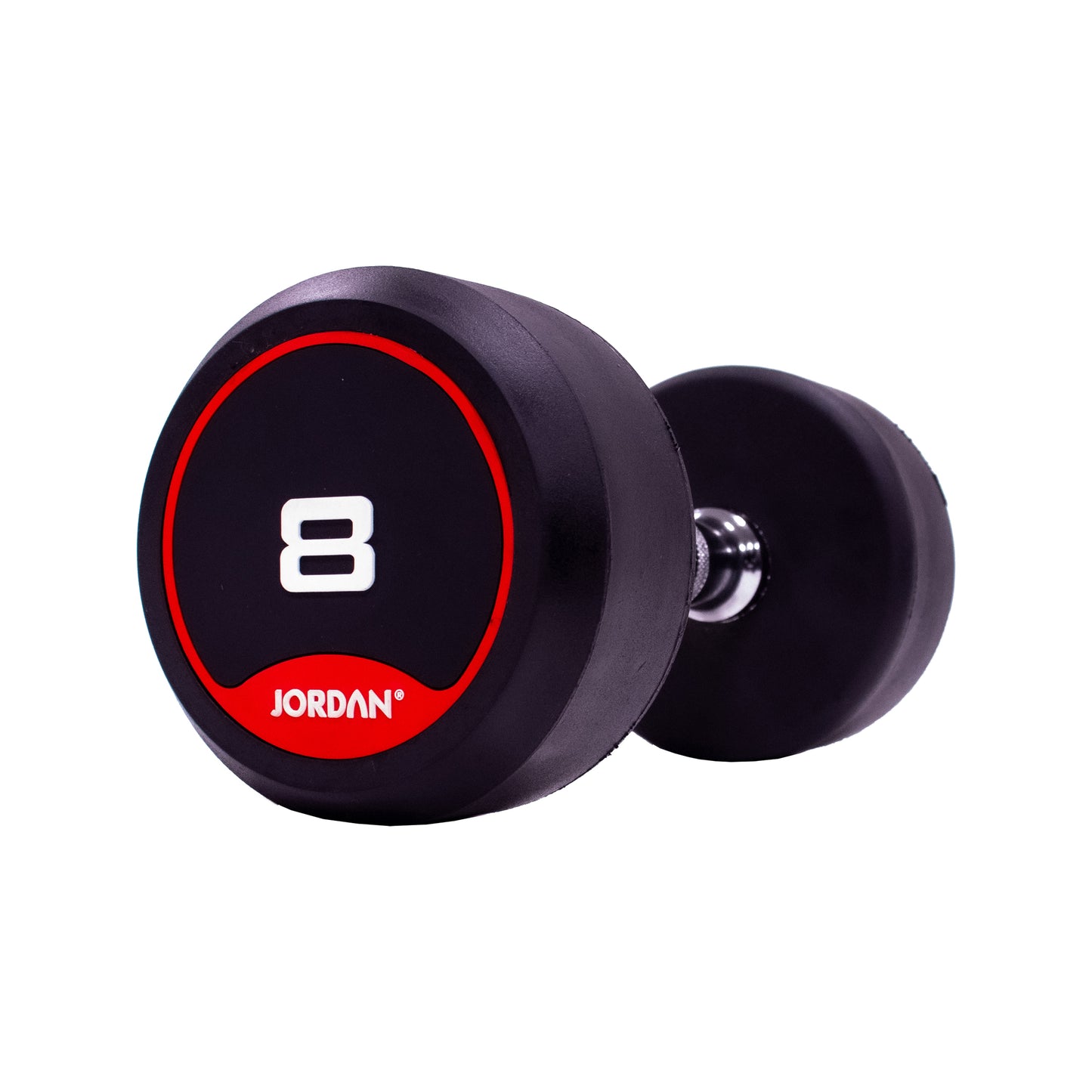 JORDAN Rubber Dumbbell Sets (Red)