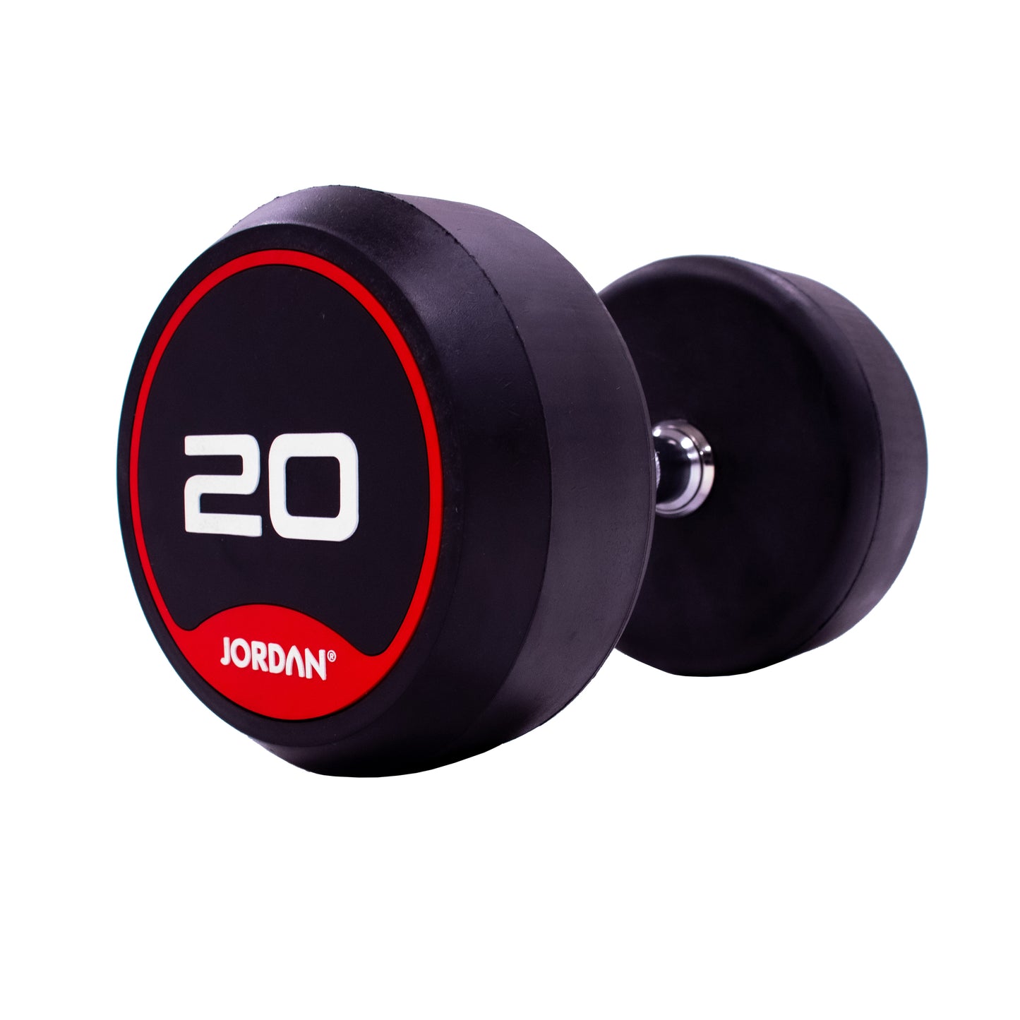 JORDAN Rubber Dumbbell Sets (Red)