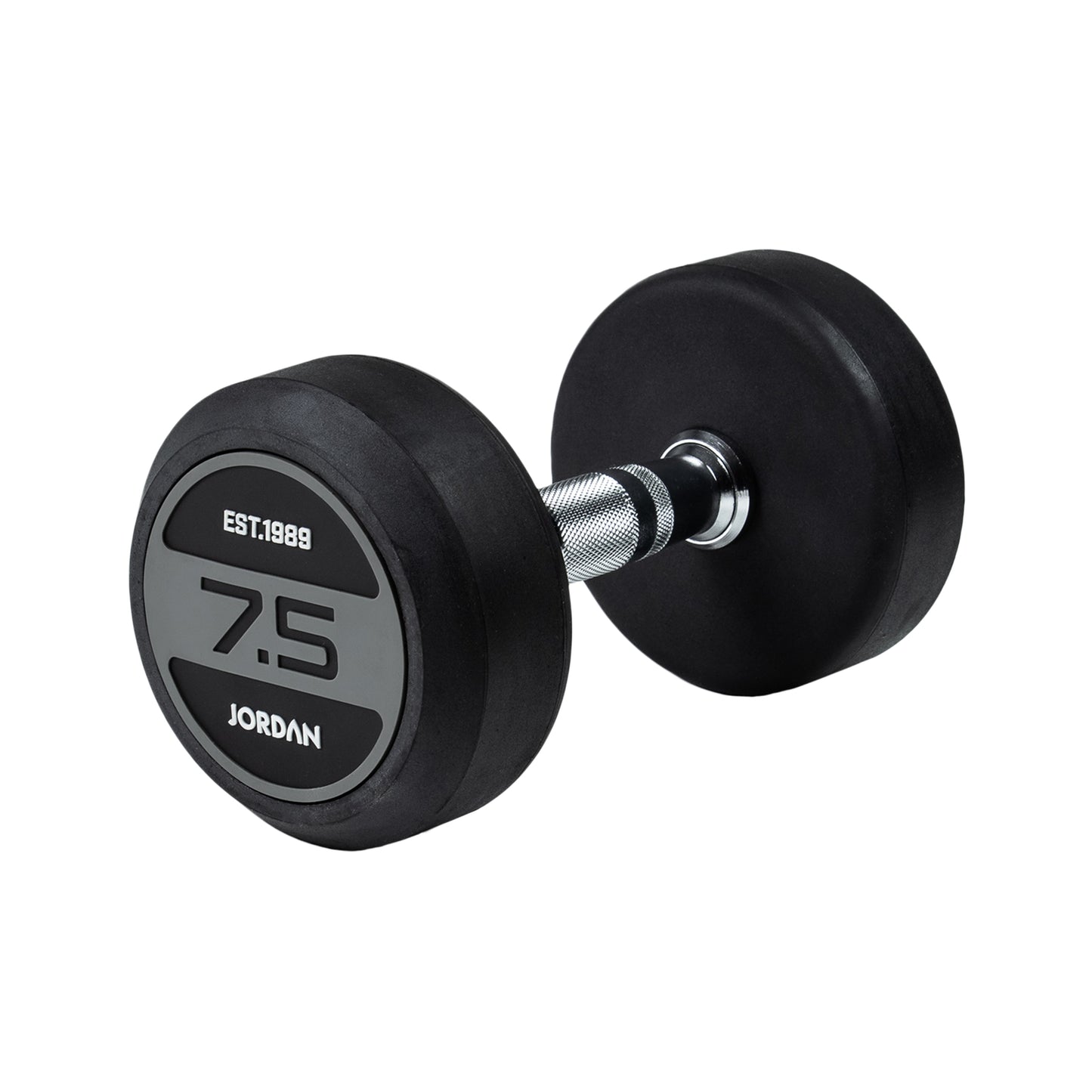 JORDAN Rubber Dumbbell Sets (Grey)