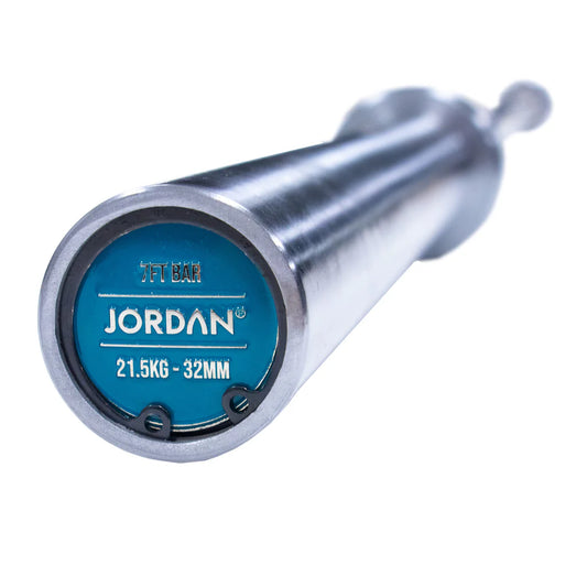 JORDAN Steel Series Straight Olympic Bars with bearings