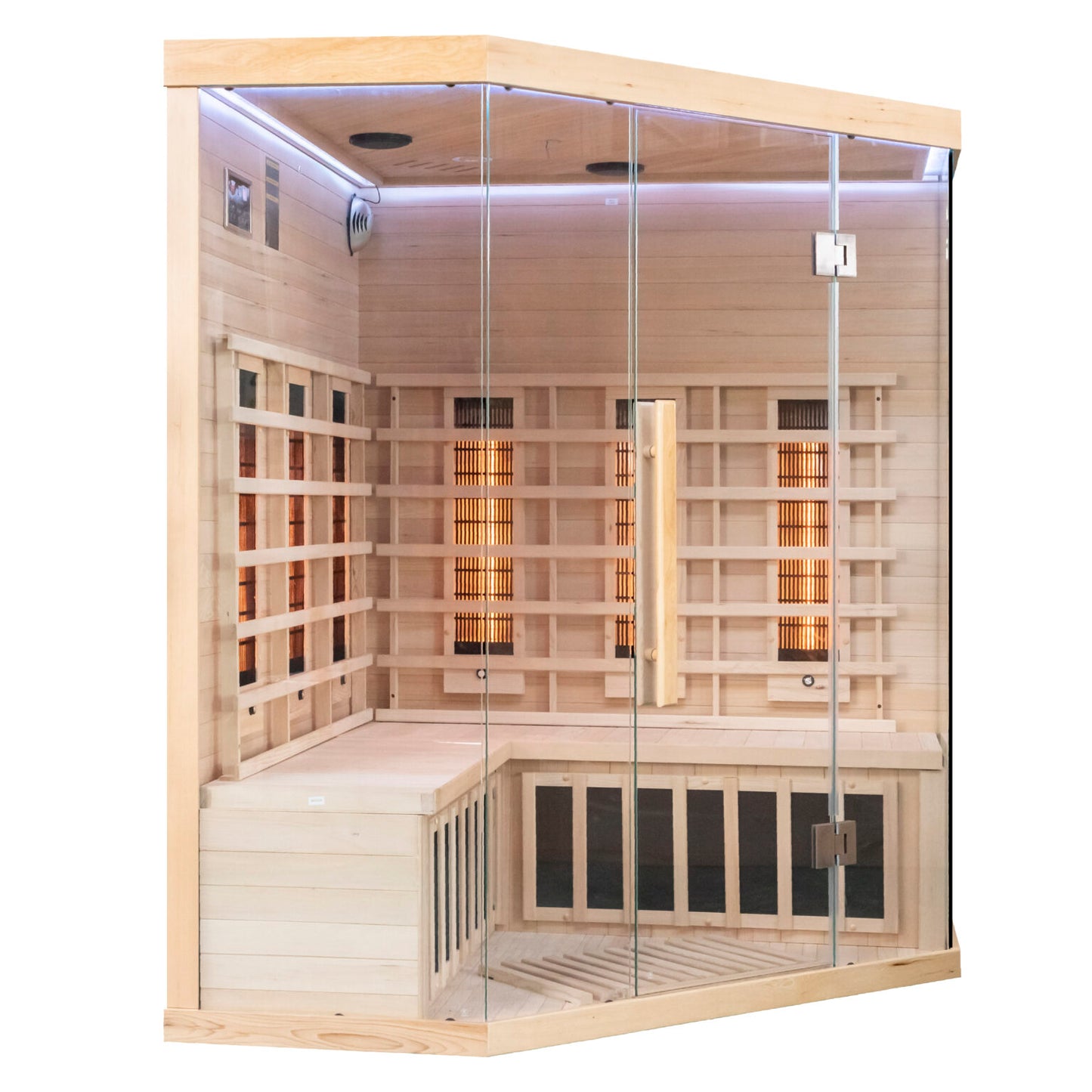 Miracle Sauna - 4 Person Corner Far Infrared Sauna