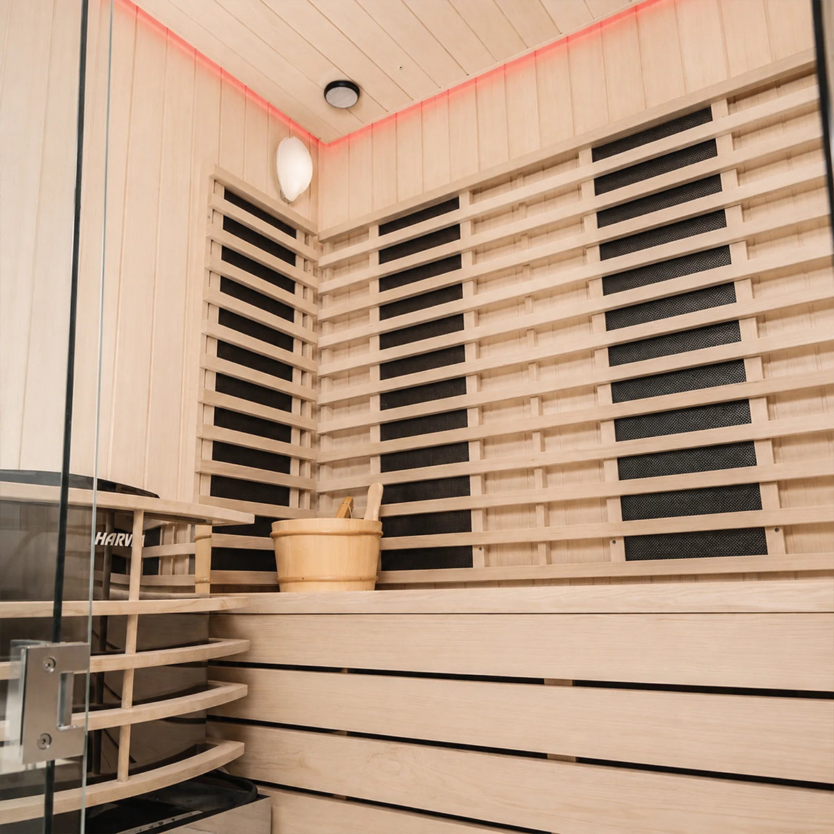 Insignia - MXOS1700 Outdoor Hybrid Sauna - Aluminium