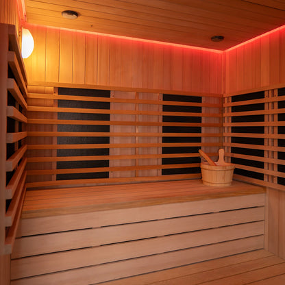 Insignia - MXOS2000 Outdoor Hybrid Sauna - Aluminium