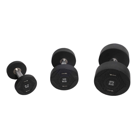 Gym Gear - Pro Rubber Dumbbells Set