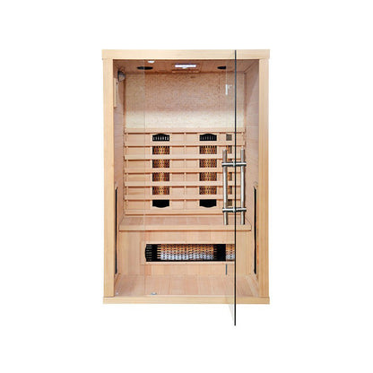 CenturaHeat - Double 2 Person Glass Infrared Sauna - Your Fitness Hub