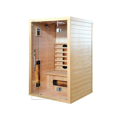 CenturaHeat - Double 2 Person Glass Infrared Sauna - Your Fitness Hub