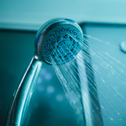 Insignia - Platinum Twin Shower Cabin 1400x900mm - Chrome Frame-Mirror - Your Fitness Hub